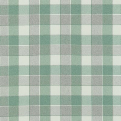 Фото Ткань портьерная с рисунком - Клетка - стиль Английский - Зеленая - Купить в Интернет-магазине