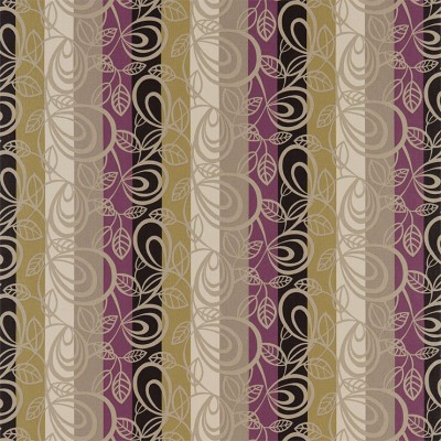 Фото Ткань портьерная с рисунком - Полоски - стиль Современный - Фиолетовые - Купить в Интернет-магазине