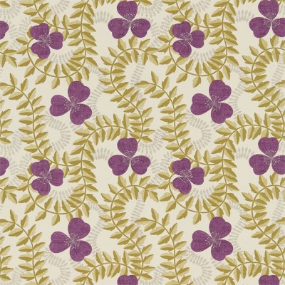 Фото Ткань портьерная с рисунком - Цветы - стиль Современный - Купить в Интернет-магазине