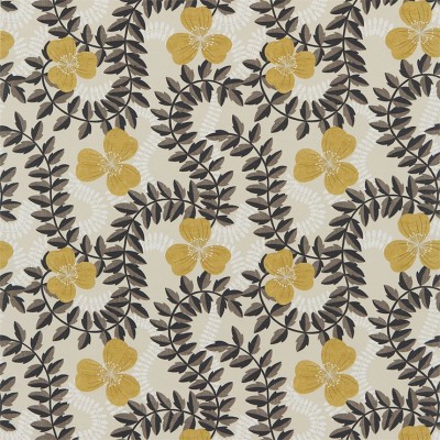 Фото Ткань портьерная с рисунком - Цветы - стиль Современный - Купить в Интернет-магазине