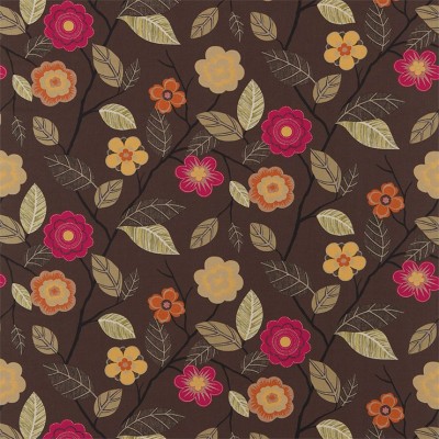 Фото Ткань портьерная с рисунком - Цветы - стиль Современный - Купить в Интернет-магазине