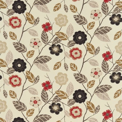 Фото Ткань портьерная с рисунком - Цветы - стиль Современный - Купить в Интернет-магазине