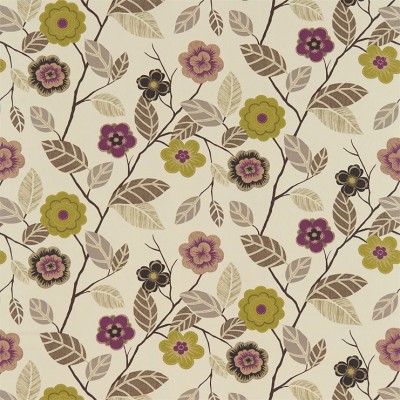 Фото Ткань портьерная с рисунком - Цветы - стиль Современный - Купить в Интернет-магазине