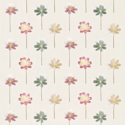 Фото Ткань портьерная с рисунком - Цветы - стиль Английский - Купить в Интернет-магазине