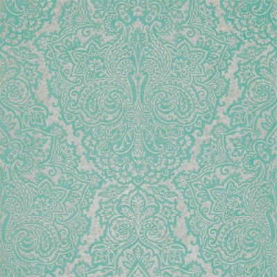 Фото Обои с рисунком - Дамаск - стиль Современный - Голубы - Купить в Интернет-магазине