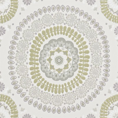 Фото Обои с рисунком - Орнамент - стиль Современный - Белые - Купить в Интернет-магазине