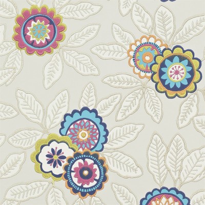 Фото Обои с рисунком - Цветы - стиль Современный - Светло-серые - Купить в Интернет-магазине