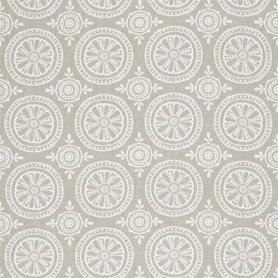 Фото Ткань портьерная с рисунком - Орнамент - стиль Современный - Светло-коричневый - Купить в Интернет-магазине