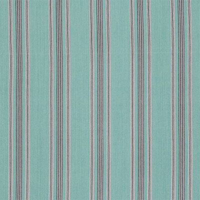 Фото Ткань портьерная с рисунком - Полоски - стиль Современный - Бирюзовые - Купить в Интернет-магазине