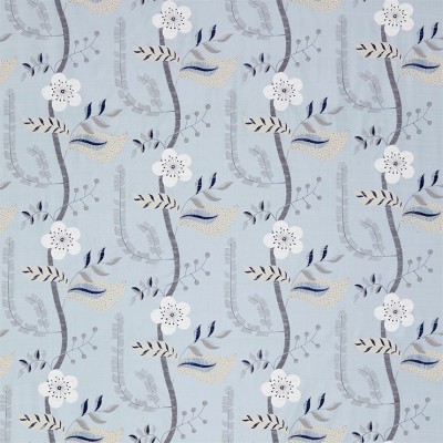 Фото Ткань портьерная с рисунком - Цветы - стиль Современный - Купить в Интернет-магазине