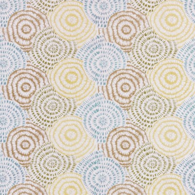 Фото Ткань портьерная с рисунком - Абстракция - стиль Современный - Кремовая - Купить в Интернет-магазине