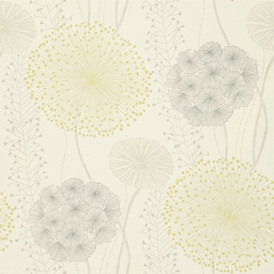 Фото Обои с рисунком - Растение - стиль Современный - Кремовые - Купить в Интернет-магазине