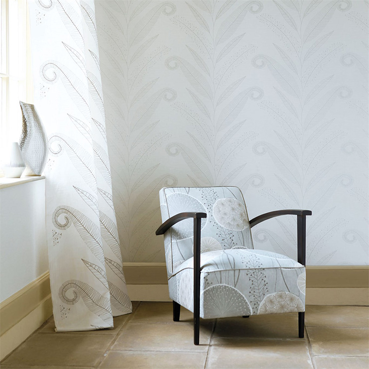 Фото Обои с рисунком - Орнамент - стиль Современный - Желтые - Купить в Интернет-магазине