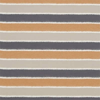 Фото Ткань портьерная с рисунком - Полоски - стиль Английский - Оранжевые - Купить в Интернет-магазине