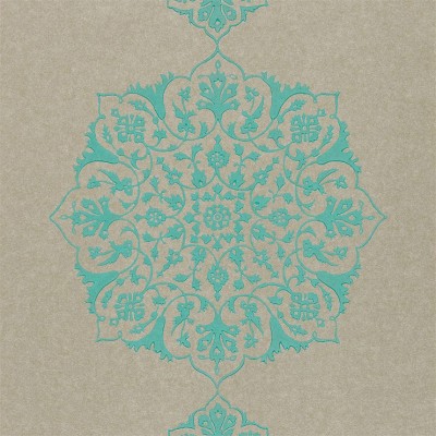 Фото Обои с рисунком - Орнамент - стиль Английская классика - Коричневые - Купить в Интернет-магазине