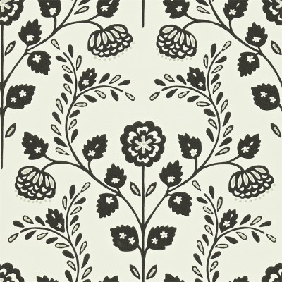 Фото Обои с рисунком - Орнамент - стиль Английская классика - Белые - Купить в Интернет-магазине