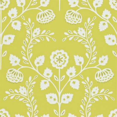 Фото Обои с рисунком - Орнамент - стиль Английская классика - Желтые - Купить в Интернет-магазине
