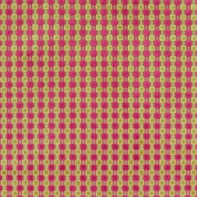 Фото Ткань портьерная с рисунком - Клетка - стиль Современный - Розовая - Купить в Интернет-магазине