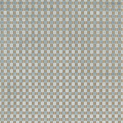 Фото Ткань портьерная с рисунком - Клетка - стиль Современный - Голуба - Купить в Интернет-магазине