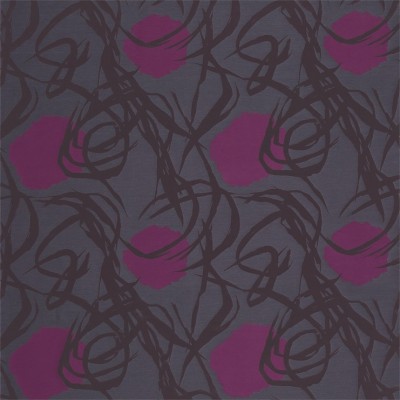 Фото Ткань портьерная с рисунком - Орнамент - стиль Современный - Серый - Купить в Интернет-магазине