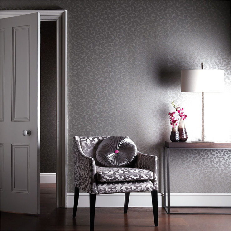 Фото Обои с рисунком - Орнамент - стиль Современный - Белые - Купить в Интернет-магазине Фото Обои с рисунком - Орнамент - стиль Современный - Белые - Купить в Интернет-магазине