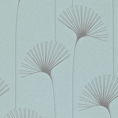 Фото Обои с рисунком - Растение - стиль Современный - Голубы - Купить в Интернет-магазине