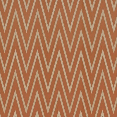 Фото Ткань портьерная с рисунком - Орнамент - стиль Современный - Оранжевый - Купить в Интернет-магазине