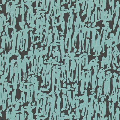 Фото Обои с рисунком - Орнамент - стиль Современный - Голубы - Купить в Интернет-магазине