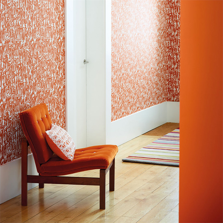 Фото Обои с рисунком - Орнамент - стиль Современный - Голубы - Купить в Интернет-магазине