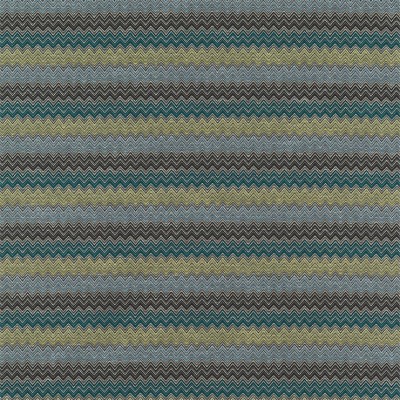 Фото Ткань портьерная с рисунком - Орнамент - стиль Современный - Бирюзовый - Купить в Интернет-магазине