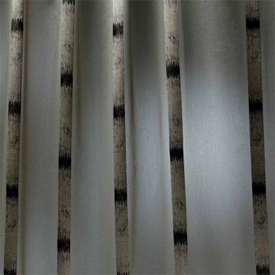 Фото Ткань портьерная с рисунком - Полоски - стиль Современный - Серебристые - Купить в Интернет-магазине