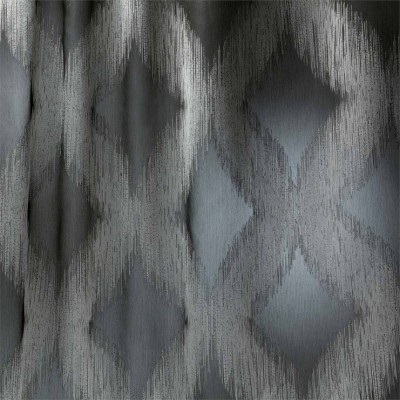 Фото Ткань портьерная с рисунком - Орнамент - стиль Современный - Серебристый - Купить в Интернет-магазине