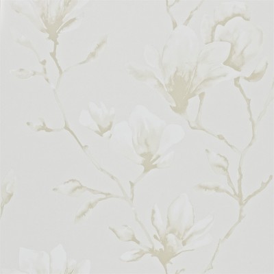 Фото Обои с рисунком - Цветы - стиль Современный - Кремовые - Купить в Интернет-магазине