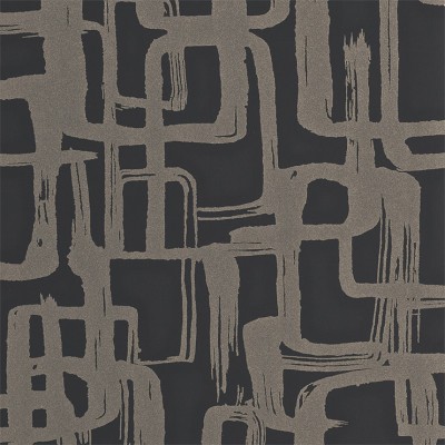 Фото Обои с рисунком - Орнамент - стиль Современный - Черные - Купить в Интернет-магазине