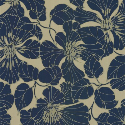 Фото Обои с рисунком - Цветы - стиль Современный - Бежевые - Купить в Интернет-магазине