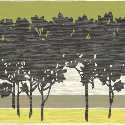 Фото Обои с рисунком - Растение - стиль Современный - Зеленые - Купить в Интернет-магазине