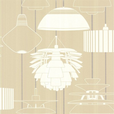 Фото Обои с рисунком - Крупный декор - стиль Современный - Бежевые - Купить в Интернет-магазине