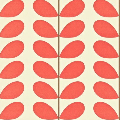 Фото Обои с рисунком - Орнамент - стиль Современный - Красные - Купить в Интернет-магазине