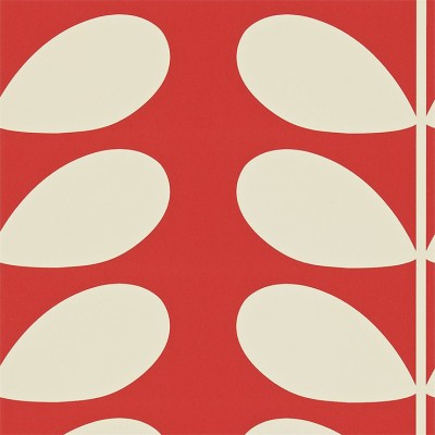 Фото Обои с рисунком - Орнамент - стиль Современный - Красные - Купить в Интернет-магазине