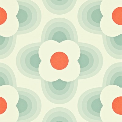 Фото Обои с рисунком - Орнамент - стиль Современный - Голубы - Купить в Интернет-магазине