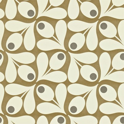 Фото Обои с рисунком - Орнамент - стиль Современный - Коричневые - Купить в Интернет-магазине