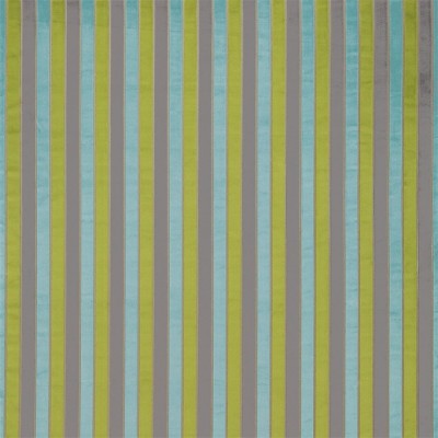 Фото Ткань портьерная с рисунком - Полоски - стиль Современный - Зеленые - Купить в Интернет-магазине