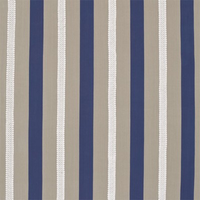 Фото Ткань портьерная с рисунком - Полоски - стиль Английский - Серые - Купить в Интернет-магазине