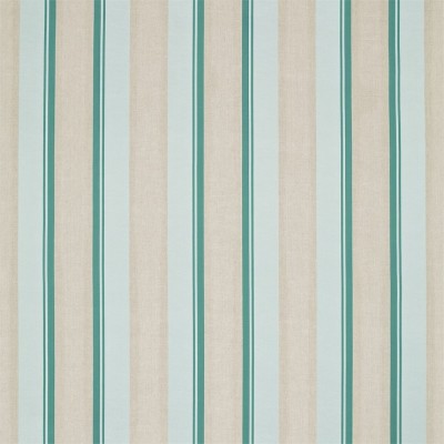 Фото Ткань портьерная с рисунком - Полоски - стиль Английский - Бирюзовые - Купить в Интернет-магазине