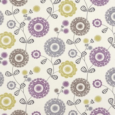 Фото Ткань портьерная с рисунком - Орнамент - стиль Современный - Белый - Купить в Интернет-магазине