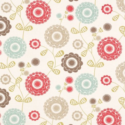 Фото Ткань портьерная с рисунком - Орнамент - стиль Современный - Белый - Купить в Интернет-магазине