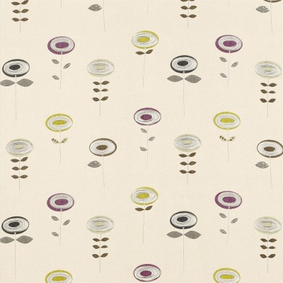 Фото Ткань портьерная с рисунком - Орнамент - стиль Современный - Светло-серый - Купить в Интернет-магазине