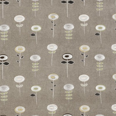 Фото Ткань портьерная с рисунком - Орнамент - стиль Современный - Серый - Купить в Интернет-магазине