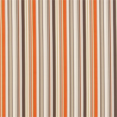Фото Ткань портьерная с рисунком - Полоски - стиль Современный - Оранжевые - Купить в Интернет-магазине