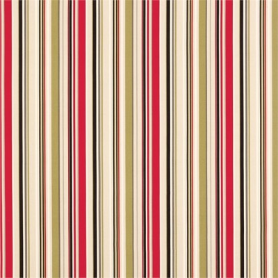 Фото Ткань портьерная с рисунком - Полоски - стиль Современный - Красные - Купить в Интернет-магазине